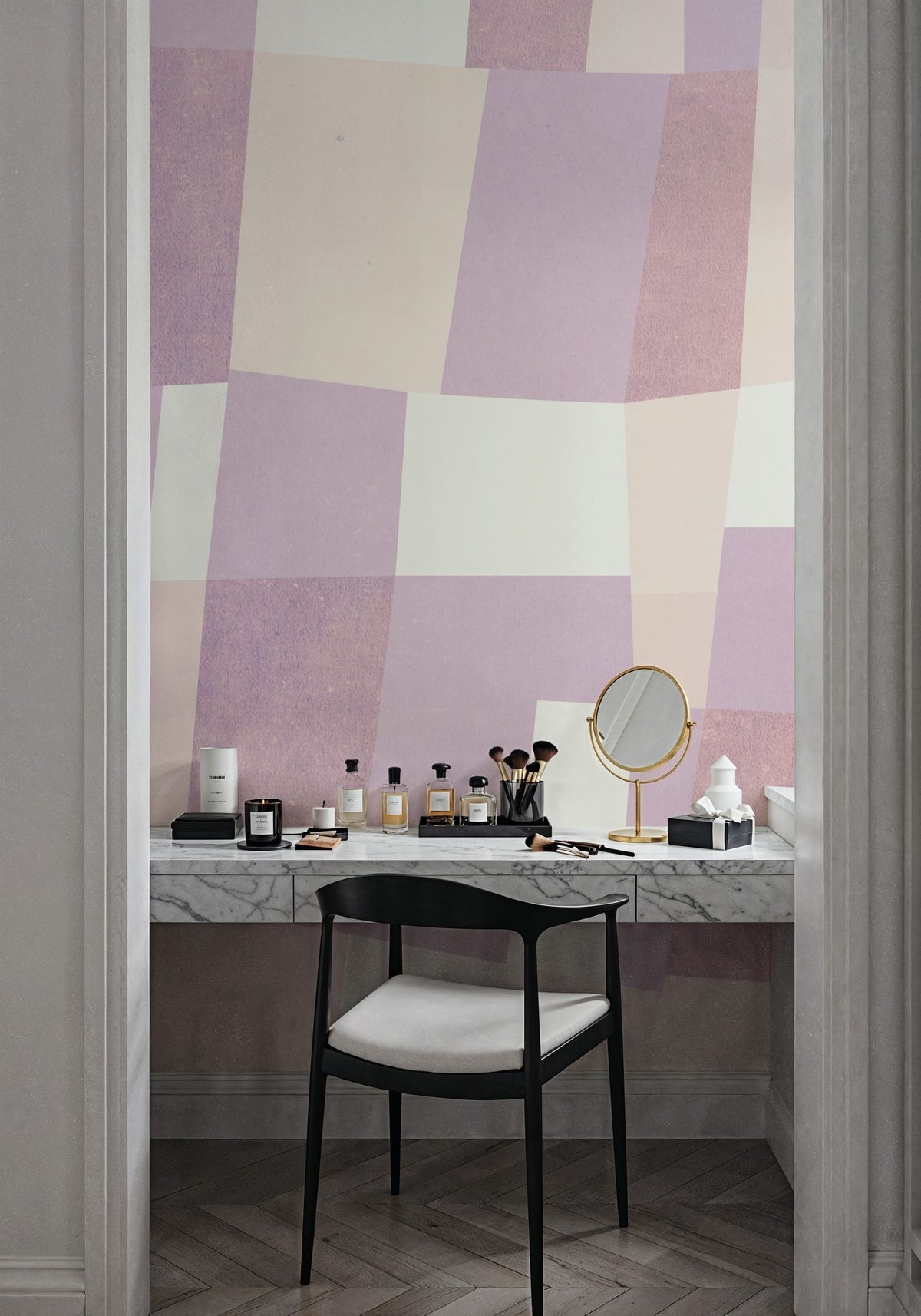 Abstract Fields, Smoothie Berries Mural Wallpaper - room preview 04