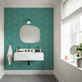Cool Fluid Flowers Mural Wallpaper - room preview 04