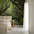Forest Exploring Mural Wallpaper - room preview 04