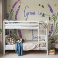 Lavender Garden V Mural Wallpaper - room preview 04