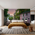 Streets of Montmartre Mural Wallpaper - room preview 04