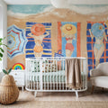 Sunkissed I Beach Mural Wallpaper - room preview 04