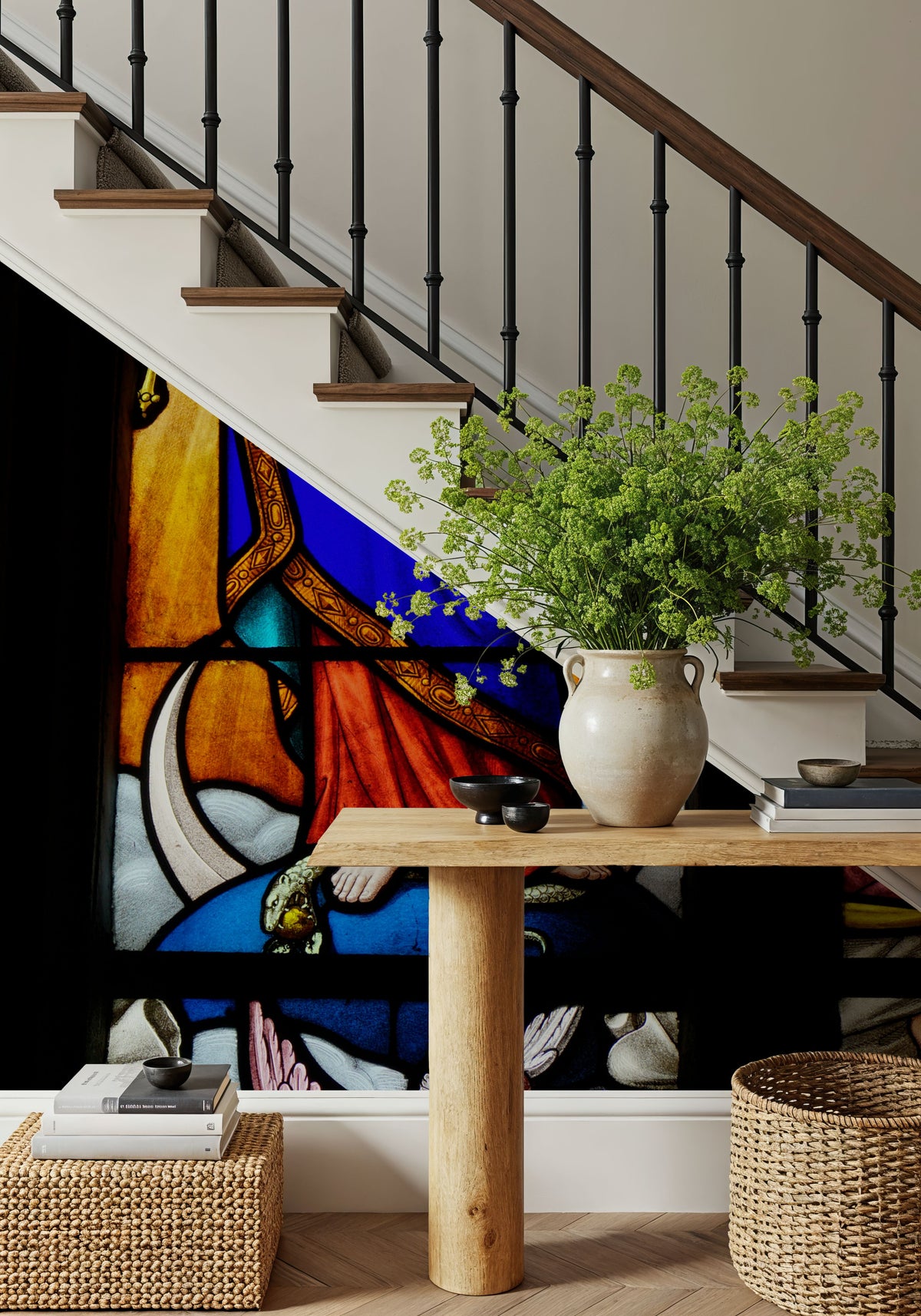 Vitrail Light Mural Wallpaper - room preview 04