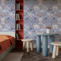 Welcome to the World, Sky Blue Mural Wallpaper - room preview 04