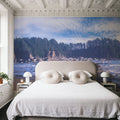 Seagull Beach Mural Wallpaper - room preview 04