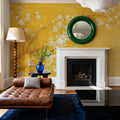 White Cherry Blossoms II Mural Wallpaper - room preview 04