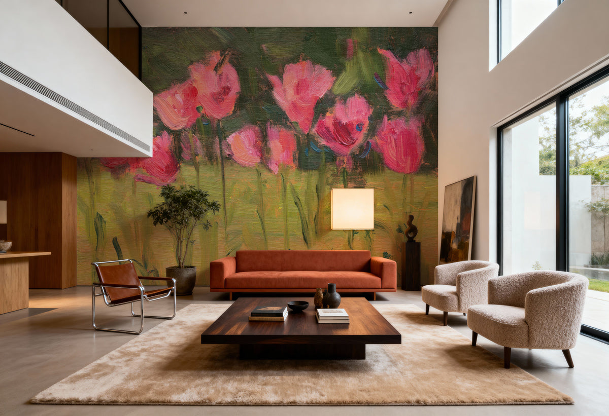 Spring Flowers Mural Wallpaper - room preview 04