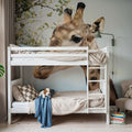 Giraffe Portrait II Mural Wallpaper - room preview 04