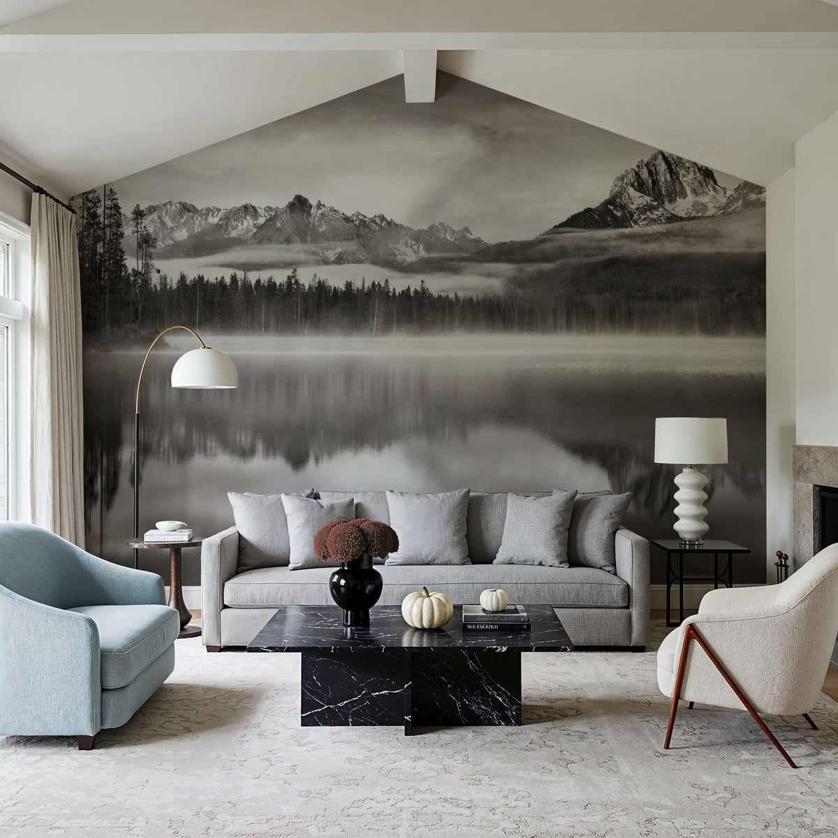 Little Redfish Mural Wallpaper - room preview 04