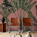 Banana Grove, Rose Mural Wallpaper - room preview 04