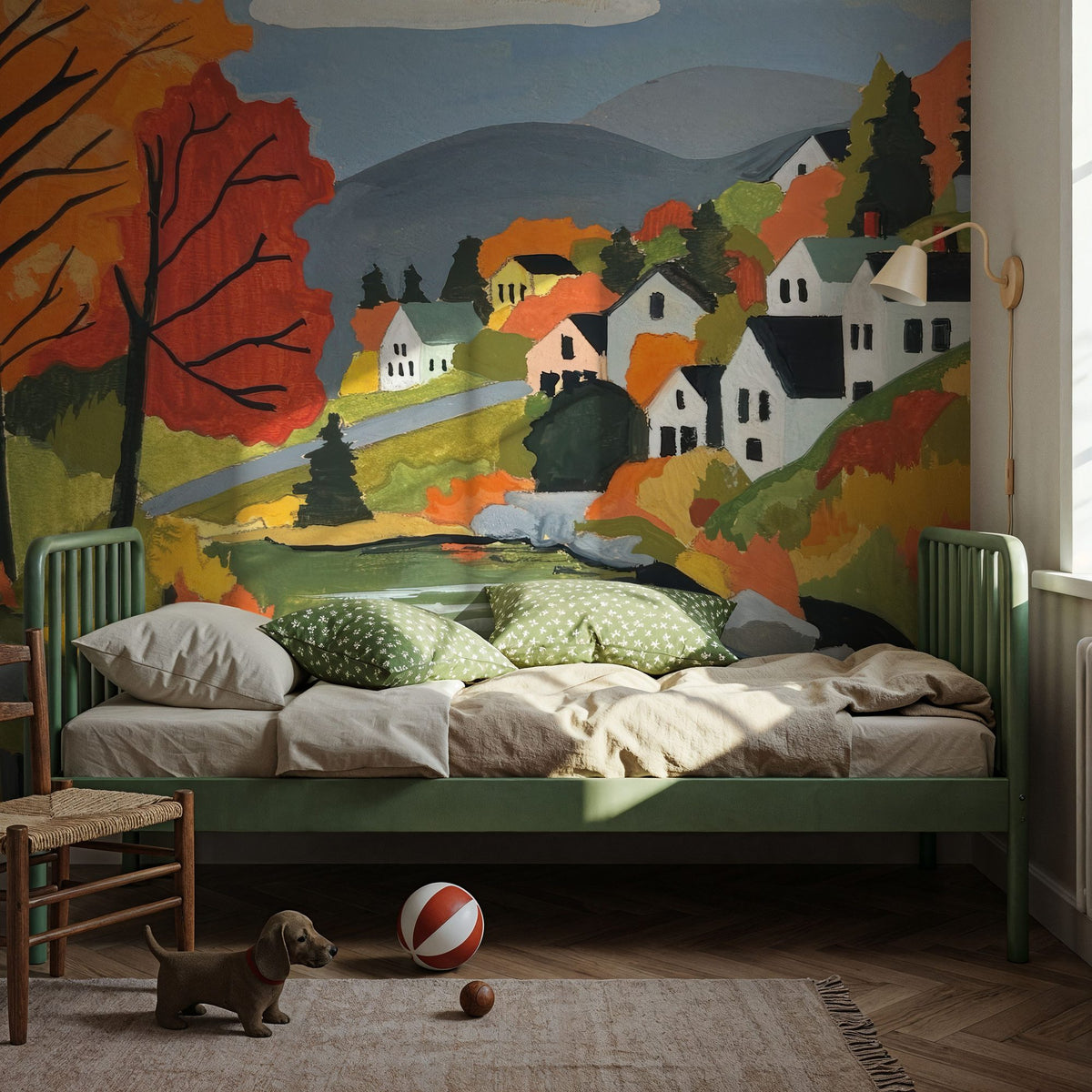 Fall Colors Mural Wallpaper - room preview 04