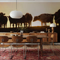 Sunset Pasture Mural Wallpaper - room preview 04
