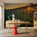 New River Gorge Bridge Mural Wallpaper - room preview 04