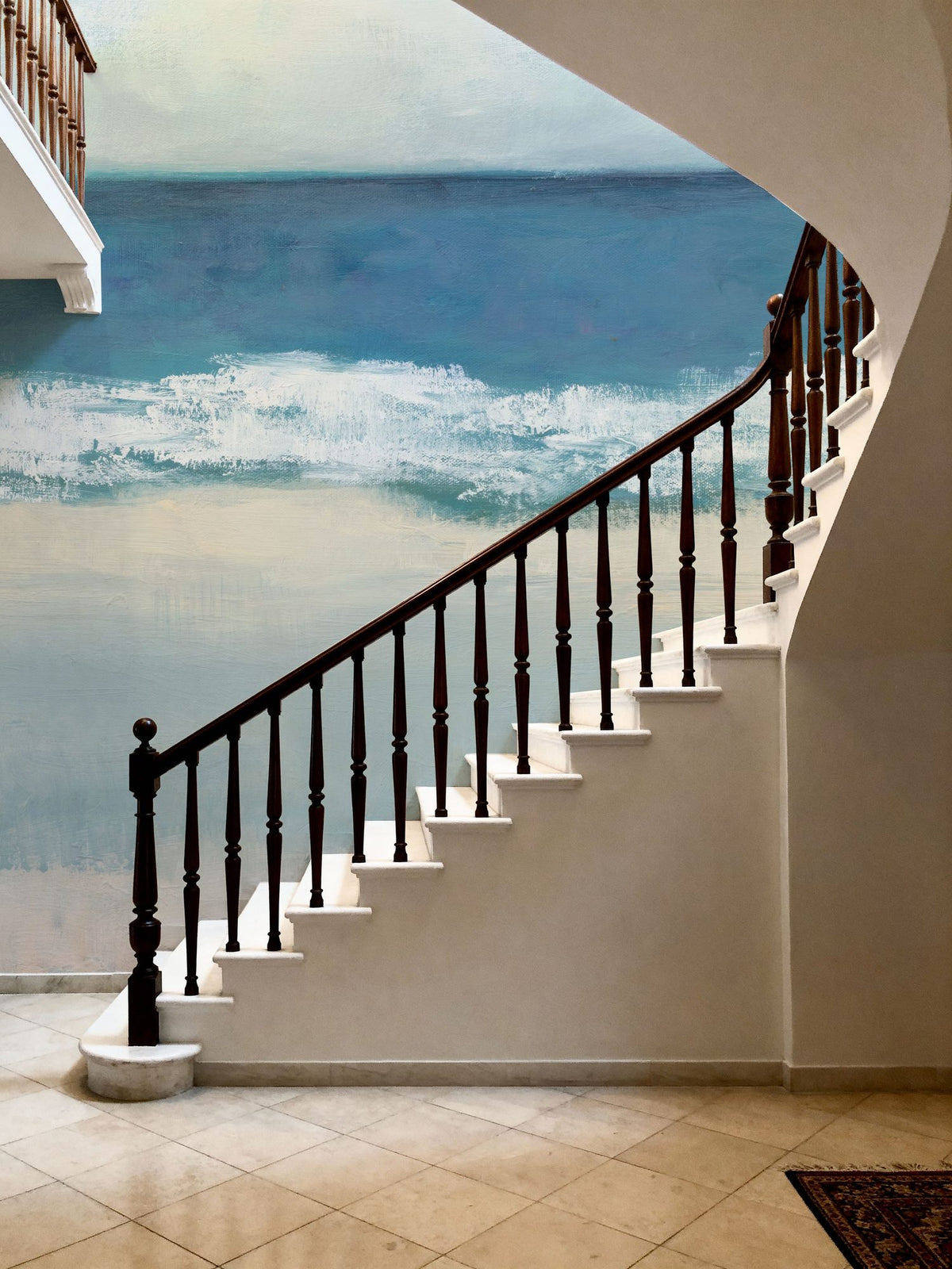 Calming Coast Mural Wallpaper - room preview 04