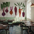 Soul Food Begins with Roots Mural Wallpaper - room preview 04