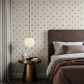 Folk Flowers Mural Wallpaper - room preview 04
