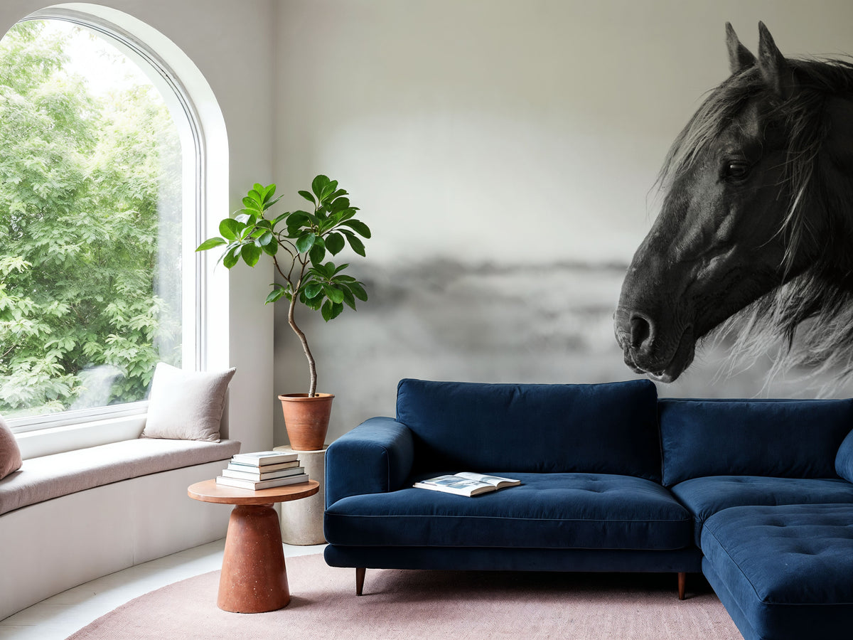 Pretty Girl Mural Wallpaper - room preview 04