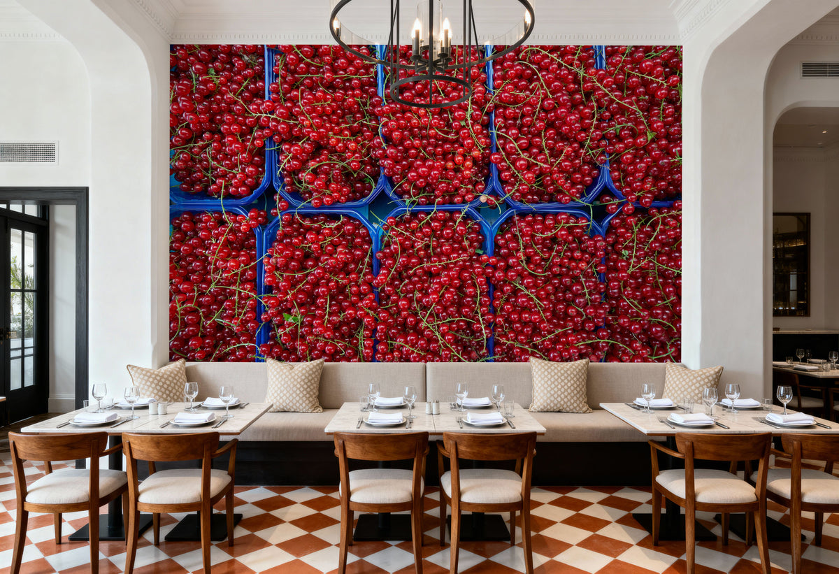 Berry Harvest Mural Wallpaper - room preview 04