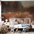 What the Flowers Saw Mural Wallpaper - room preview 04