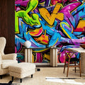Tricky Street Mural Wallpaper - room preview 04