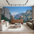 Yosemite Valley Mural Wallpaper - room preview 04