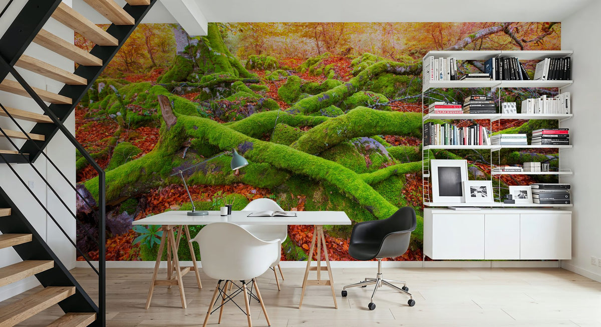 Pyrenees Moss II Mural Wallpaper - room preview 04