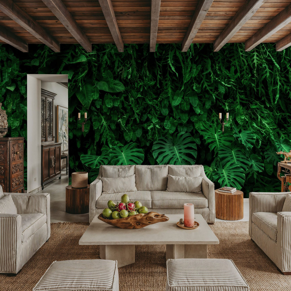 Deep Jungle Mural Wallpaper - room preview 04