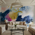 Graffiti Abstract IV Mural Wallpaper - room preview 04
