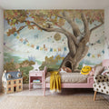Oak Hill Slumber, October Mural Wallpaper - room preview 04