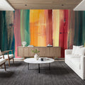 Sunset Fall Forest Mural Wallpaper - room preview 04