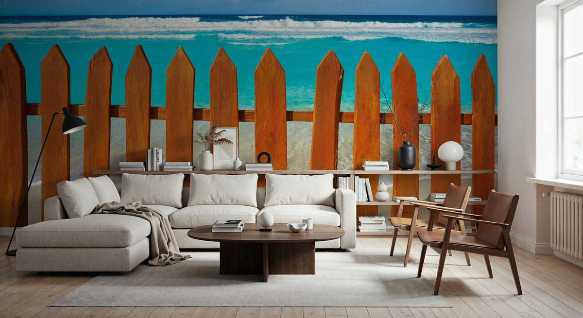 Coastal Gateway Mural Wallpaper - room preview 04