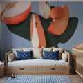 Sliced Apples Study Mural Wallpaper - room preview 04