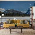Vermillion Lakes Mural Wallpaper - room preview 04
