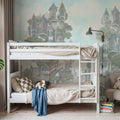 Treehouse Neighborhood Fade Mural Wallpaper - room preview 04
