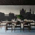 Thun Switzerland Skyline Concrete Mural Wallpaper - room preview 04