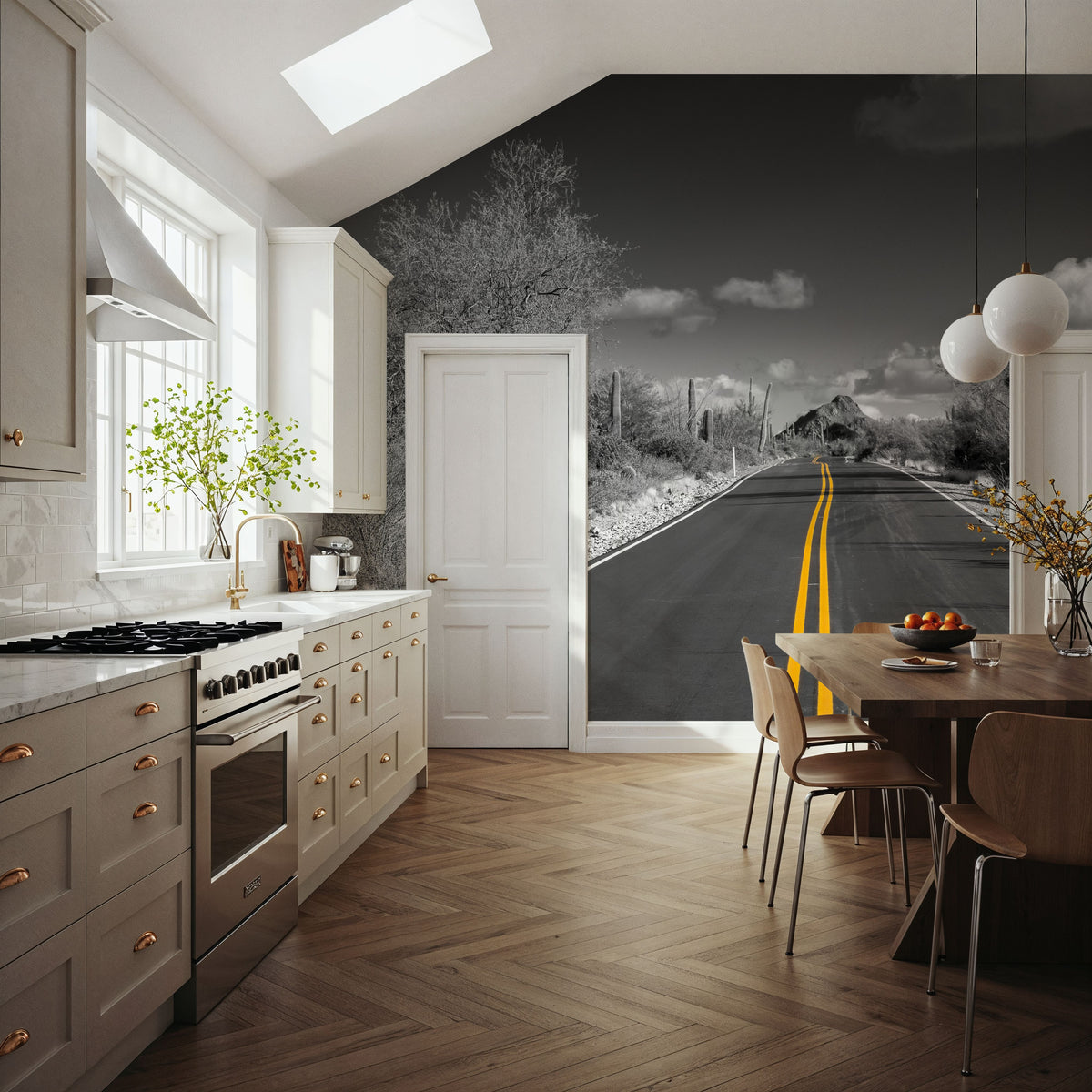 Road Trippin Mural Wallpaper - room preview 04
