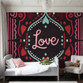 Love Sentiments Love Mural Wallpaper - room preview 04