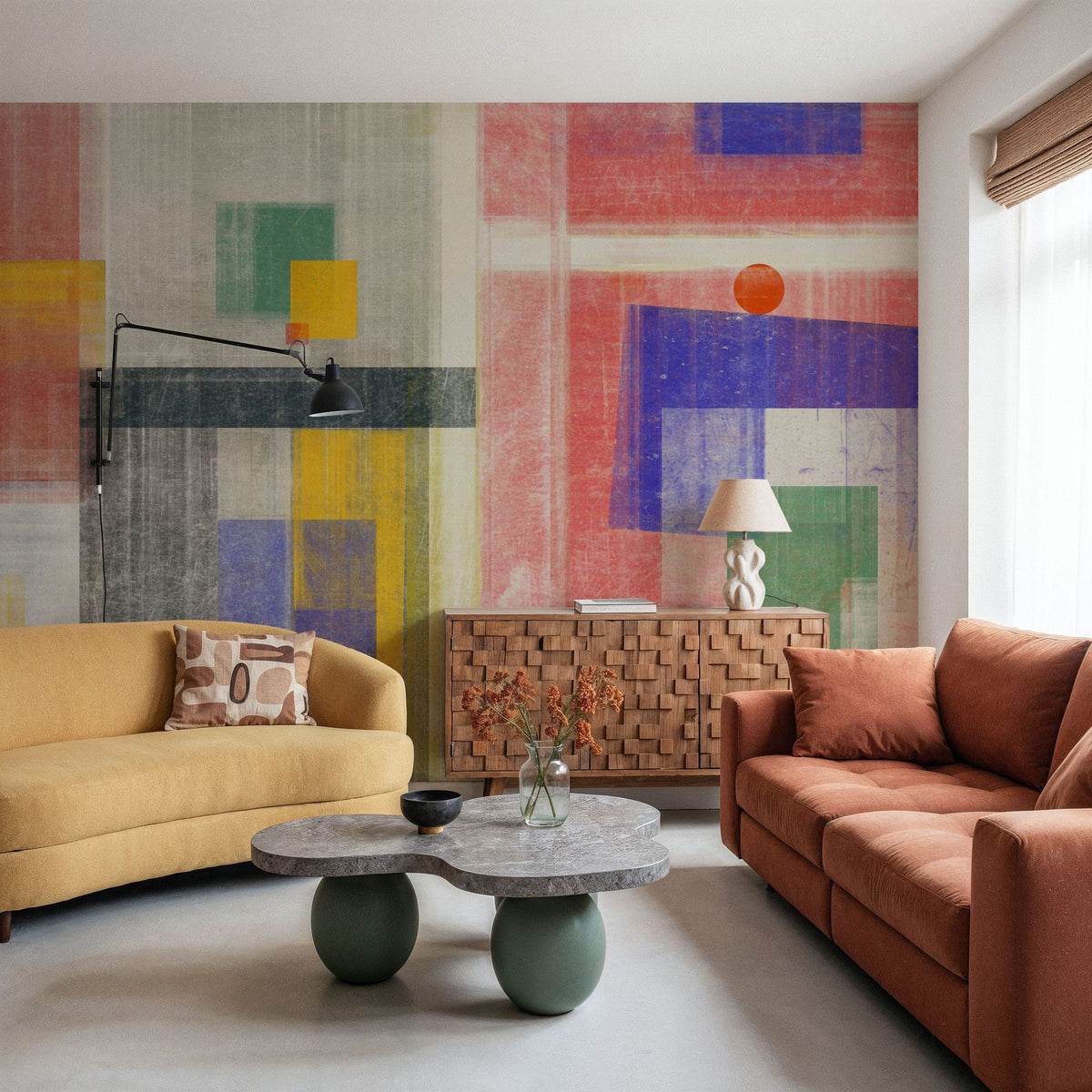 Big Sur Sunset Mural Wallpaper - room preview 04