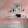 Mediterranean Pine Landscape, Blush Mural Wallpaper - room preview 04