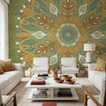 Harvest Whimsy X Color Mural Wallpaper - room preview 04