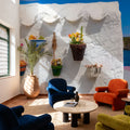Mediterranean Flower Pots Mural Wallpaper - room preview 04