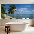Coconut Shore Mural Wallpaper - room preview 04