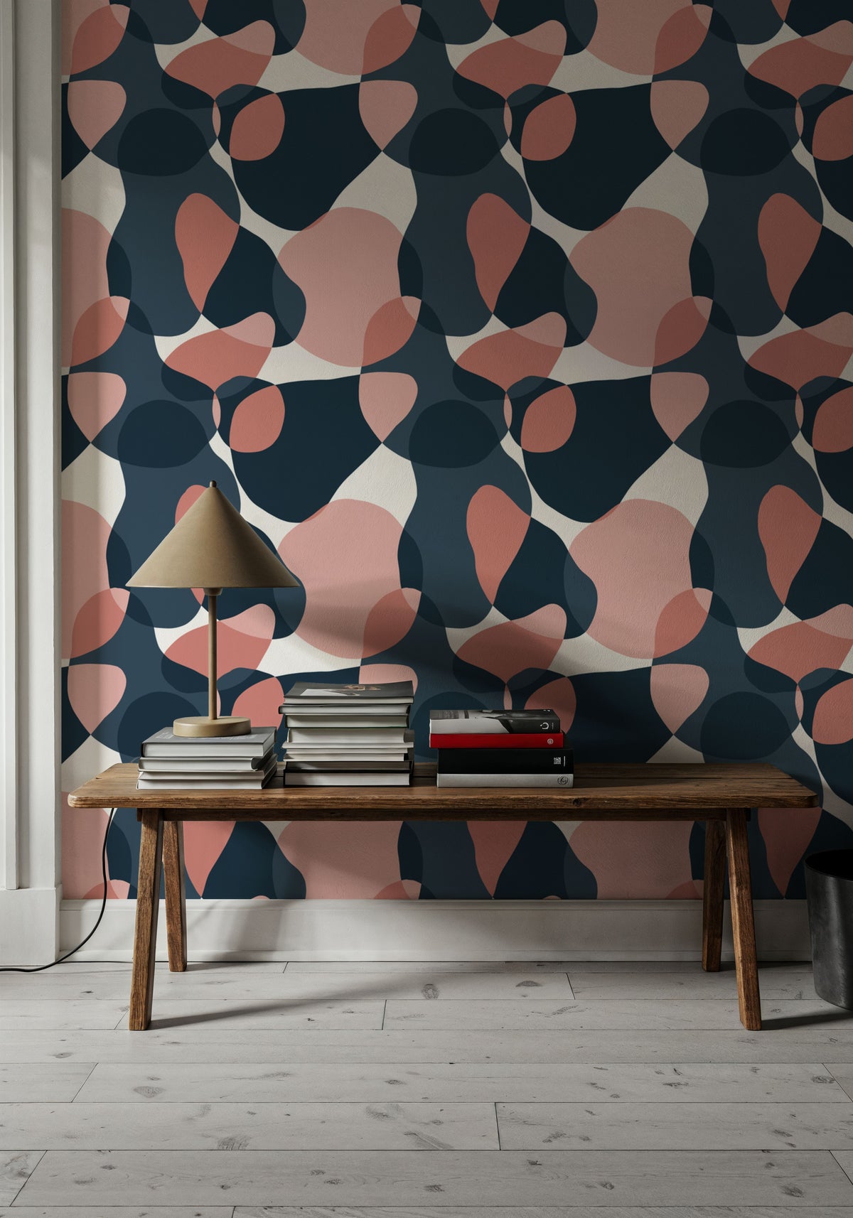 Magma Fields Mural Wallpaper - room preview 04