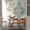 Holiday Form VII Color Mural Wallpaper - room preview 04