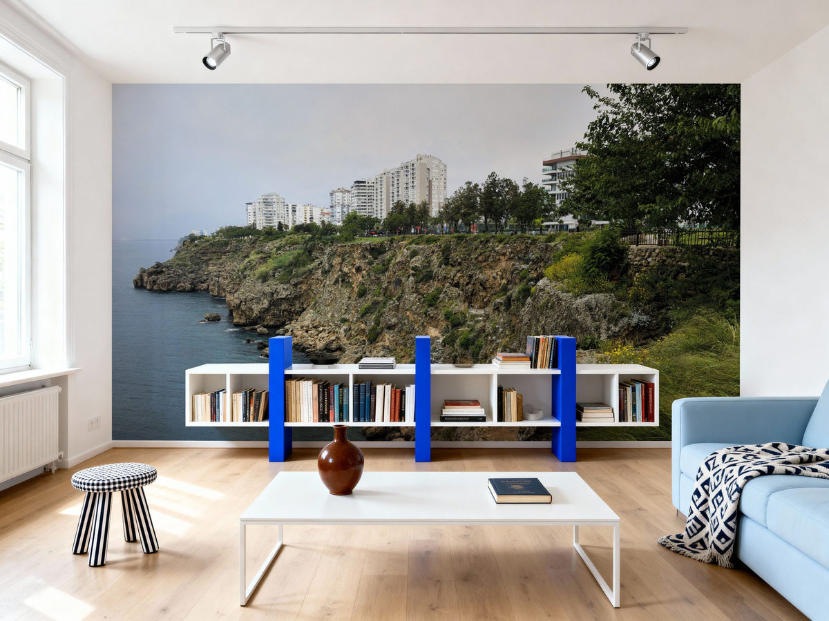 Cliffside Vista Mural Wallpaper - room preview 04