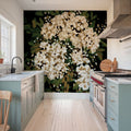Moody Florals Mural Wallpaper - room preview 04