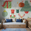 Home For the Holidays V Mural Wallpaper - room preview 04