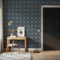 Nara Green Leaves Mural Wallpaper - room preview 04