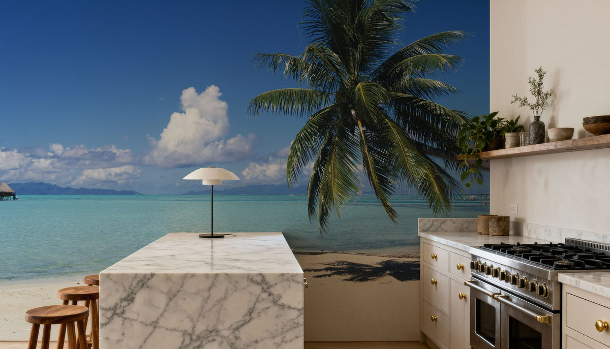Paradise Cove Mural Wallpaper - room preview 04