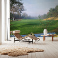 Misty Fairway Serenity Mural Wallpaper - room preview 04